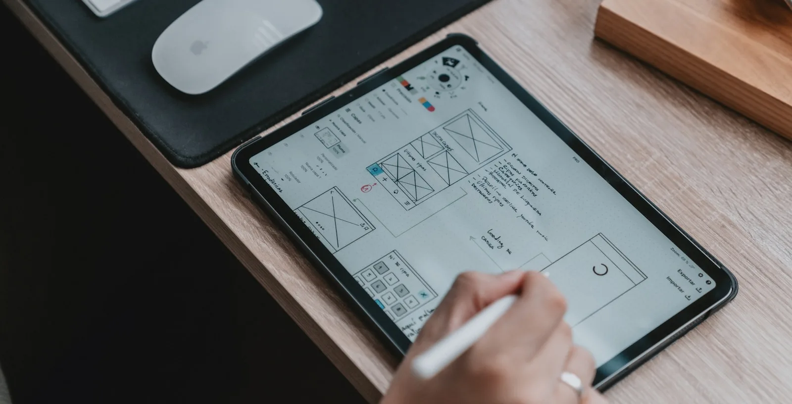Design review and branding boards