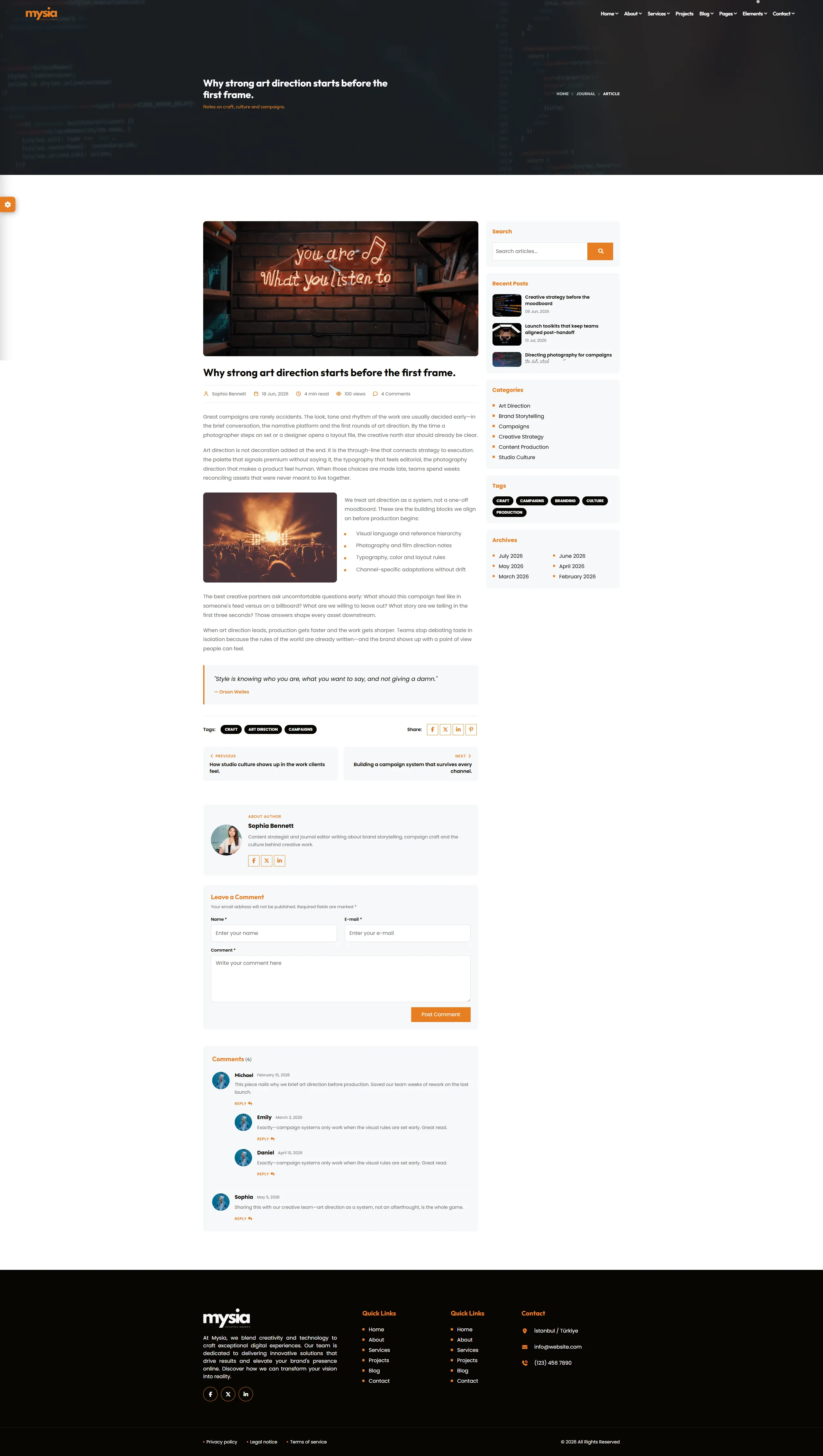 Blog Detail light