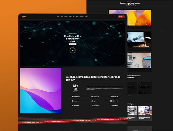 Creative Agency dark