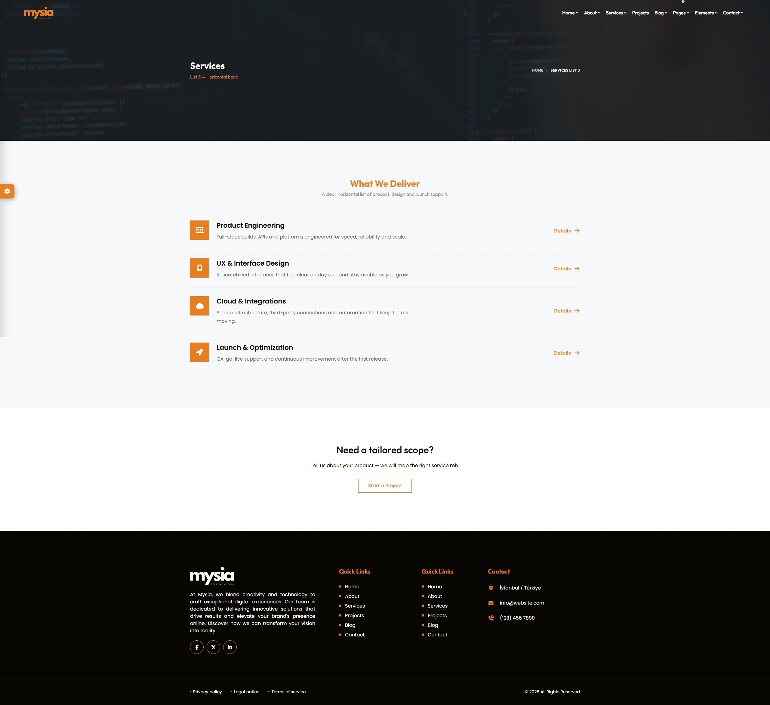 Services 3 light