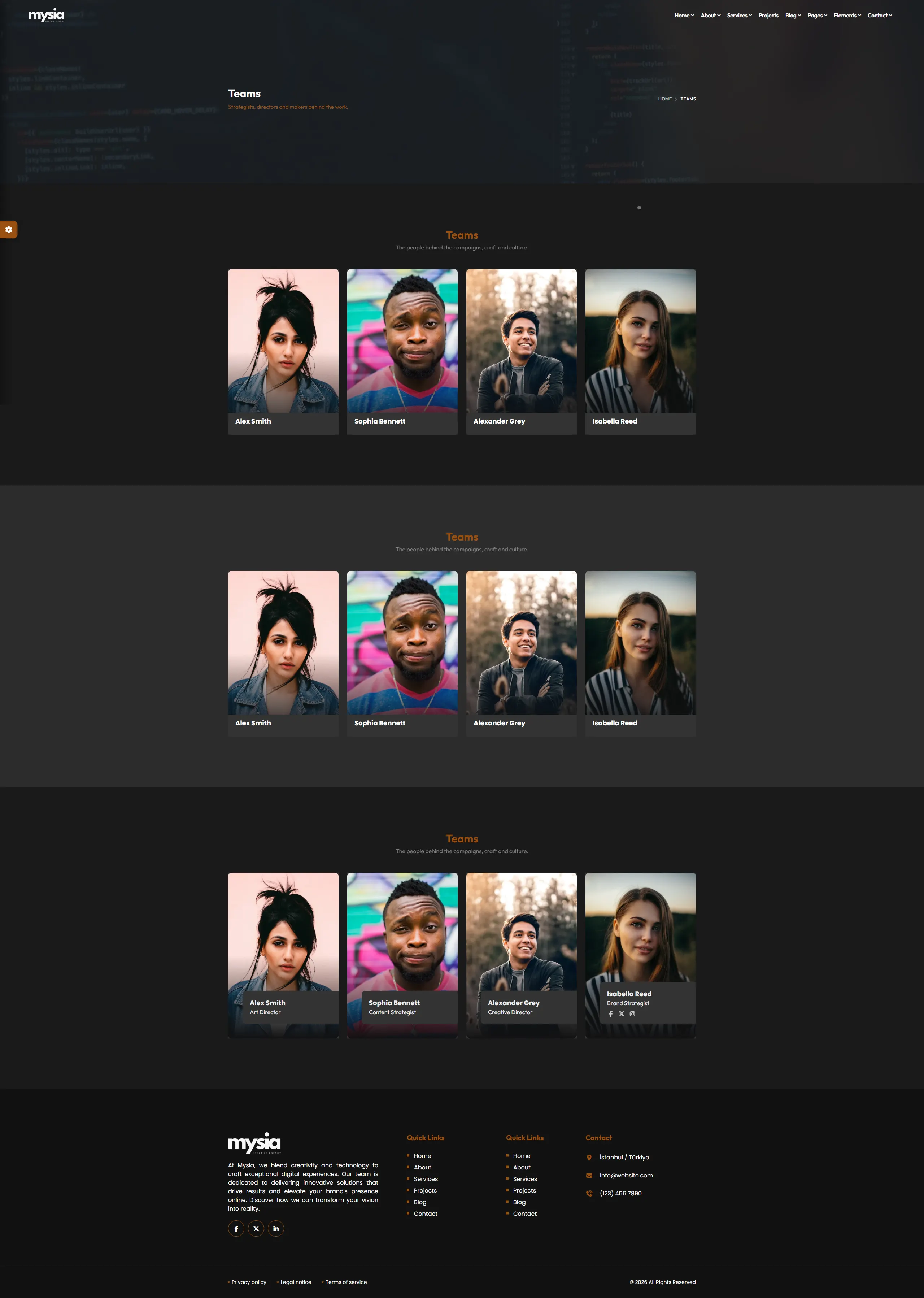 Teams dark